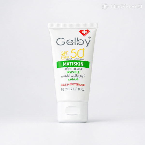 GALBY - Matiskin Crème Solaire Invisible SPF50+