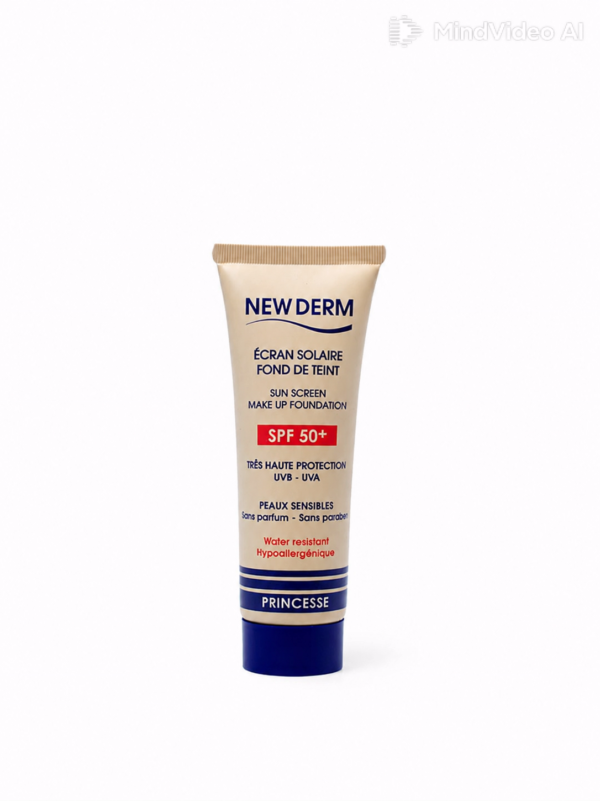 NEW DERM Crème solaire SPF50+ PRINCESSE