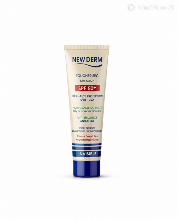 NEW DERM Écran Solaire SPF50+ INVISIBLE
