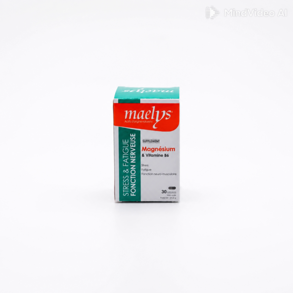 Maelys Magnésium & Vitamine B6 - 30 Gélules
