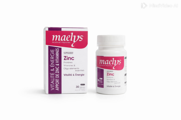 Maelys Zinc et Vitamines B-30 Gélules