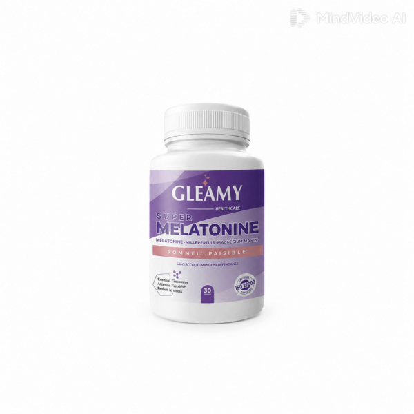 Gleamy super Melatonine 30 gelules