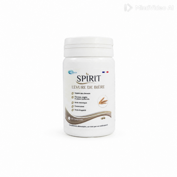 Spirit Levure de biere 120 gelules