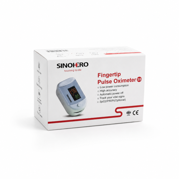 SINOHERO OXYMETRE FINGERTIP PULSE OXIMETER S9