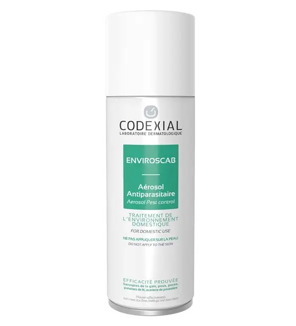 CODEXIAL ENVIROSCAB AEROSOL ANTIPARASITAIRE 200ML