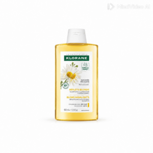 Klorane - Shampoing Reflets Blonds à la Camomille cheveux blonds à châtains - Éclaircissant 400 ml