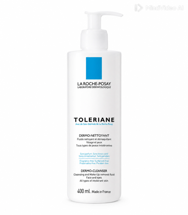 La Roche-Posay Toleriane Dermo-Nettoyant Fluide Démaquillant Peau Intolérante | 400ml