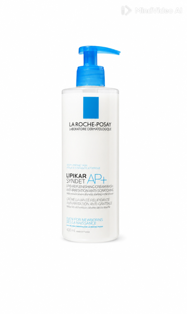 La Roche-Posay Lipikar Syndet AP+ Peau Sèche et Eczéma Atopique | 400ml