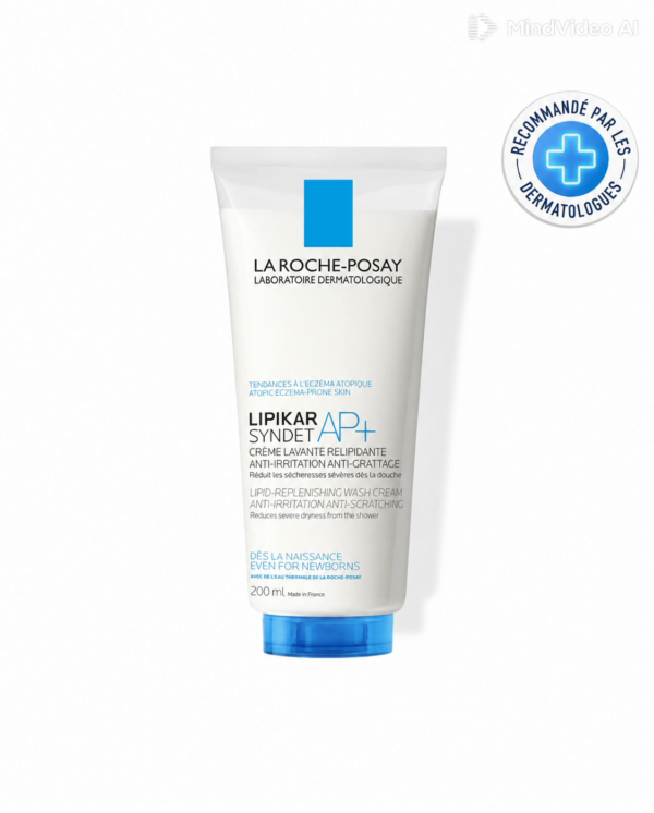 La Roche-Posay Lipikar Syndet AP+ Crème Lavante Peau Sèche et Eczéma Atopique| 200ml