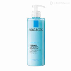 MindVideo_20260828191137_914 La Roche-Posay Lipikar Surgras Crème Lavante Peau Sensible et Sèche | 400ml