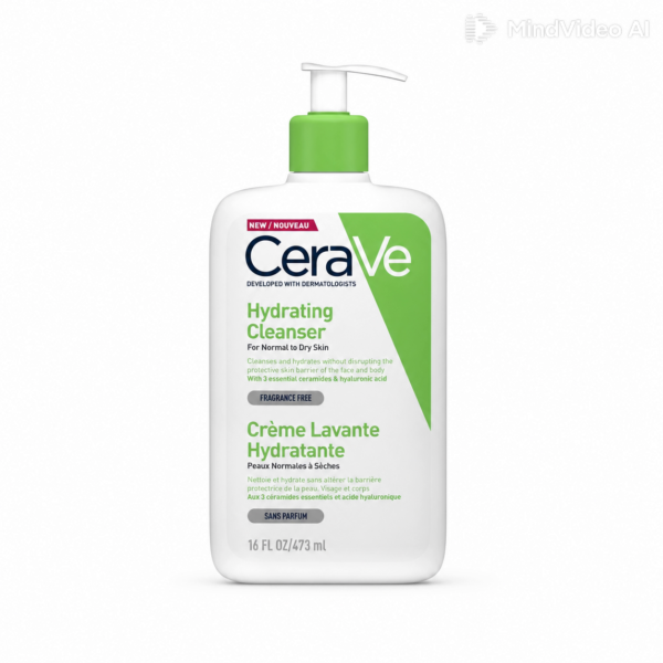 CeraVe Crème Lavante Hydratante Peau Normale à Sèche | 473ml
