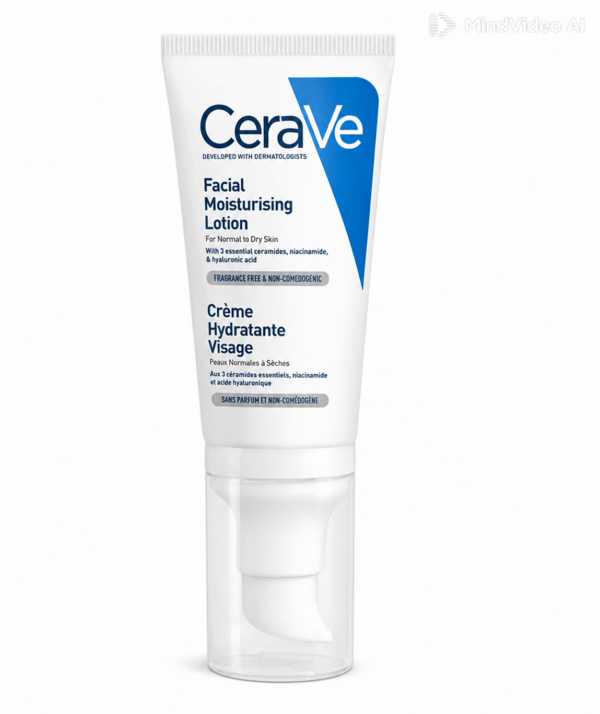 CeraVe Crème Hydratante Visage Peau Normale à Sèche | 52ml