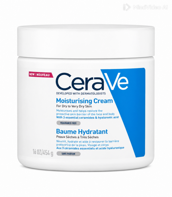 CeraVe Baume Hydratant Nourrissant Peau Sèche à Très Sèche | 454g