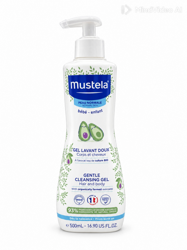 Mustela - Gel Lavant Doux Corps et Cheveux - 500 ml