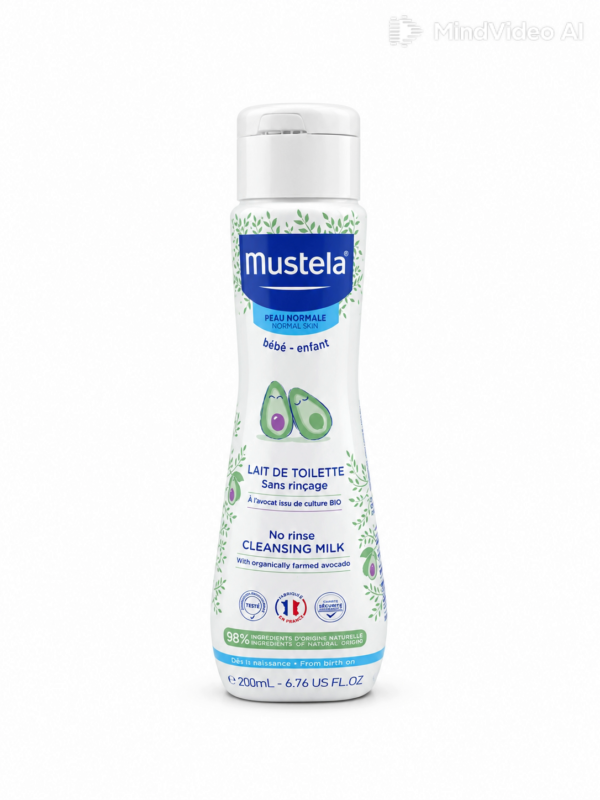 Mustela - Lait de Toilette Bébé - 200 ml