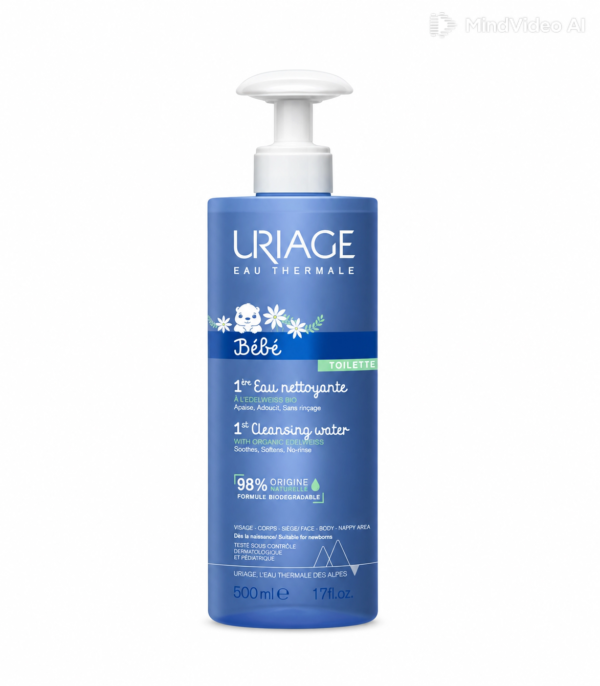 URIAGE Bébé - Eau Nettoyante - 500ml