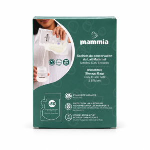 MAMMIA SACHETS DE CONSERVATION DU LAIT MATERNEL PACK DE 50