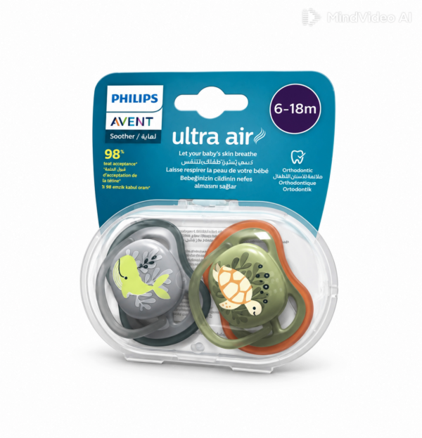 AVENT - Sucette Ultra Air 6-18Mois