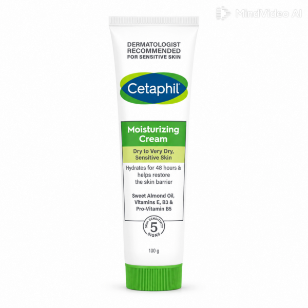 Cetaphil - Crème hydratante haute tolérance - 100 ml
